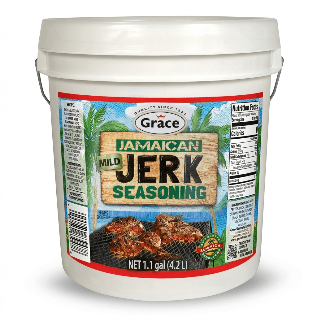 GRACE JERK SEASONING - MILD 2X9LB - La Fe Foods