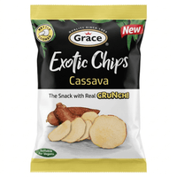 GRACE EXOTIC CHIPS - CASSAVA 12X75G - La Fe Foods