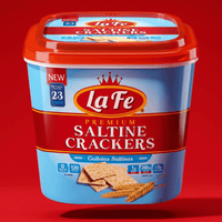 LAFE SALTINE CRACKER 12/19oz - La Fe Foods