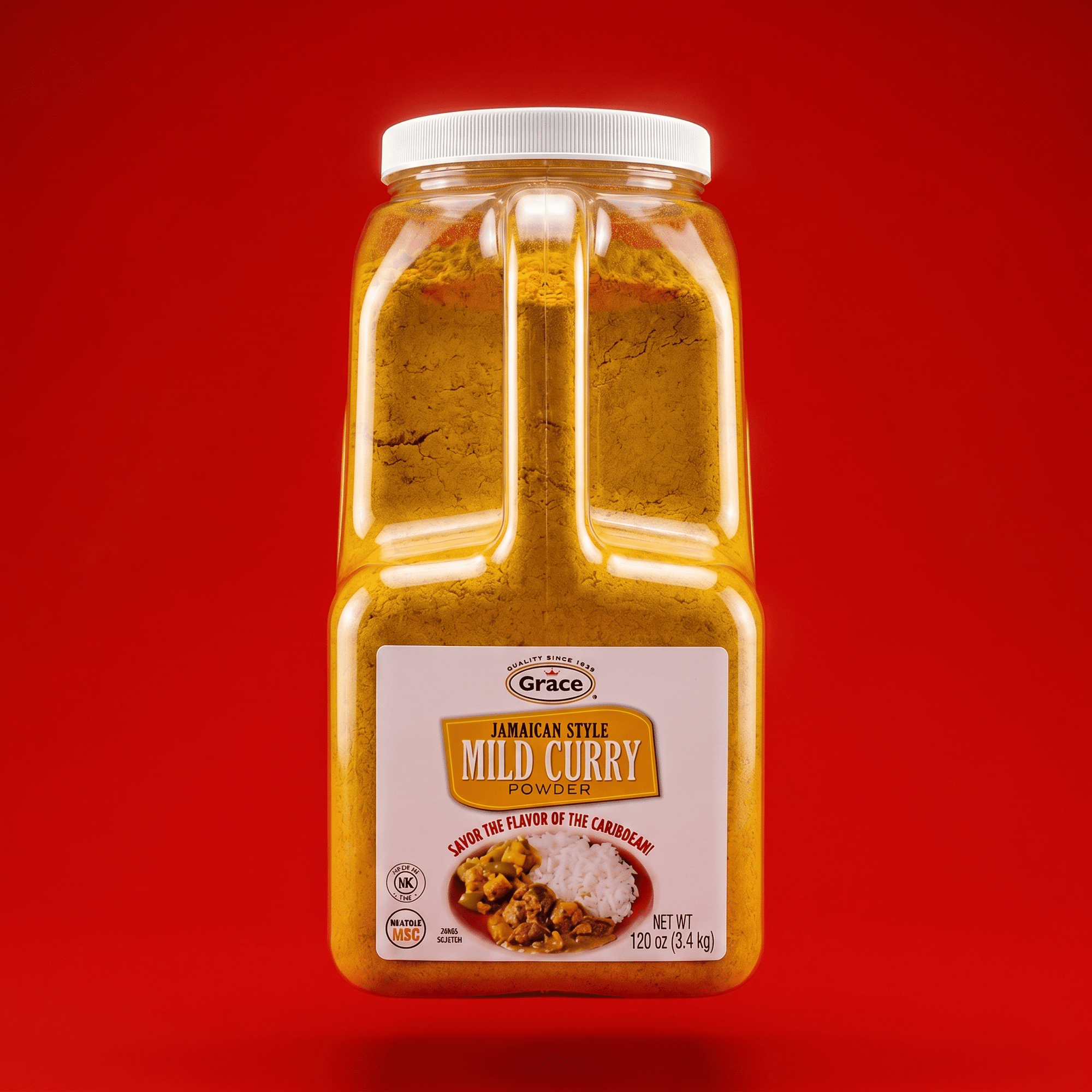 Grace STYLE MILD CURRY POWDER 2x7.5lbs - La Fe Foods