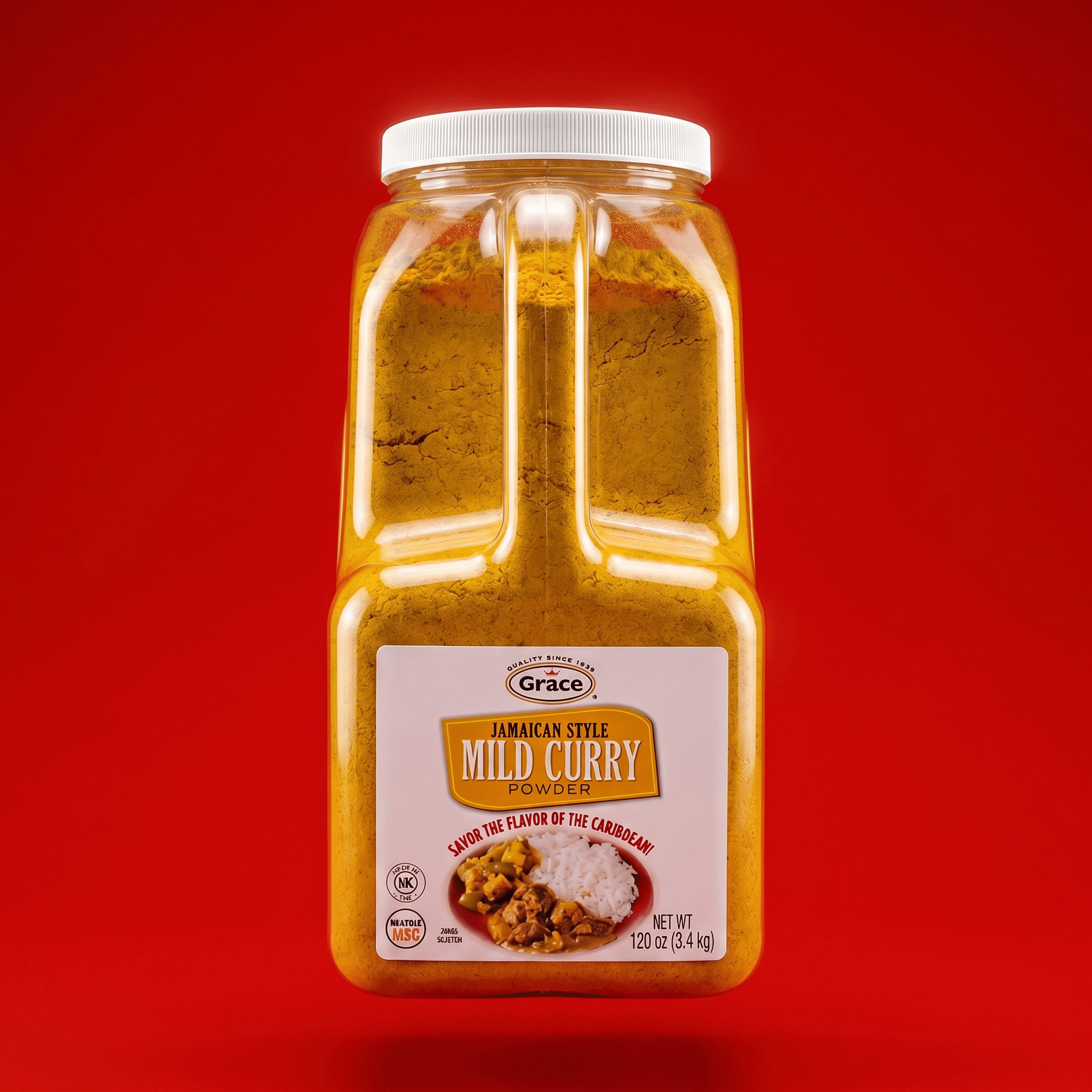 Grace STYLE MILD CURRY POWDER 2x7.5lbs - La Fe Foods