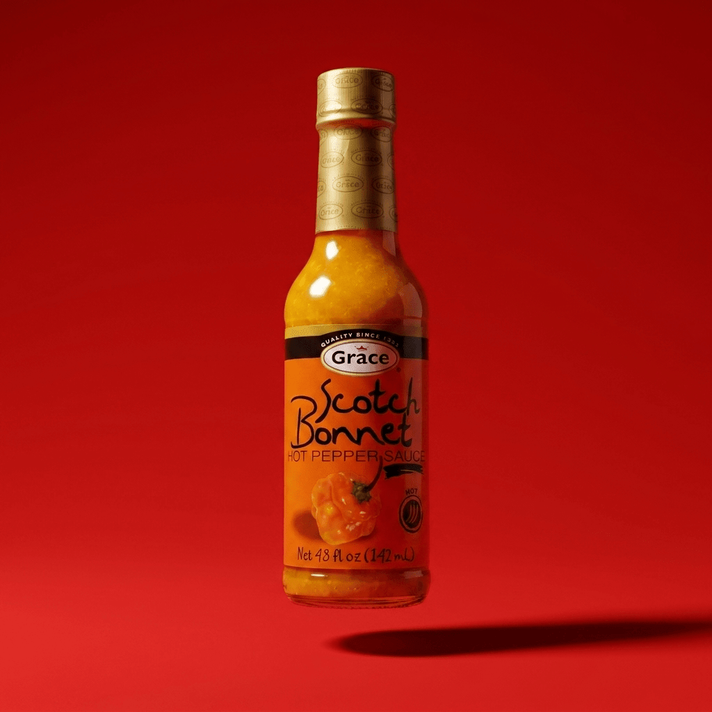 GRACE YELLOW S/BON.PEPPER SAUCE 24X4.8OZ - La Fe Foods