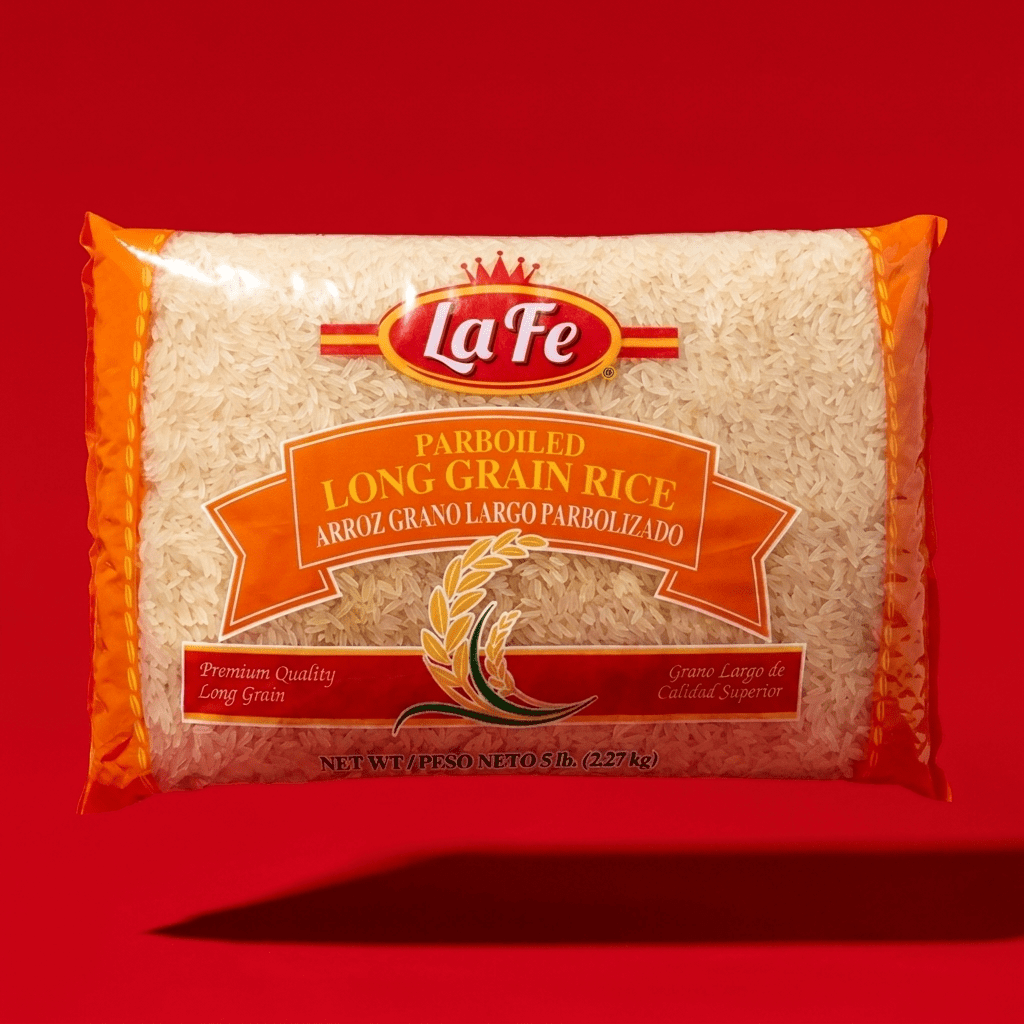 Fe Rice Premium Long Grain Parboiled Rice | La Fe Foods