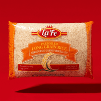 LAFE RICE PARBOILED 6/10LBS - La Fe Foods
