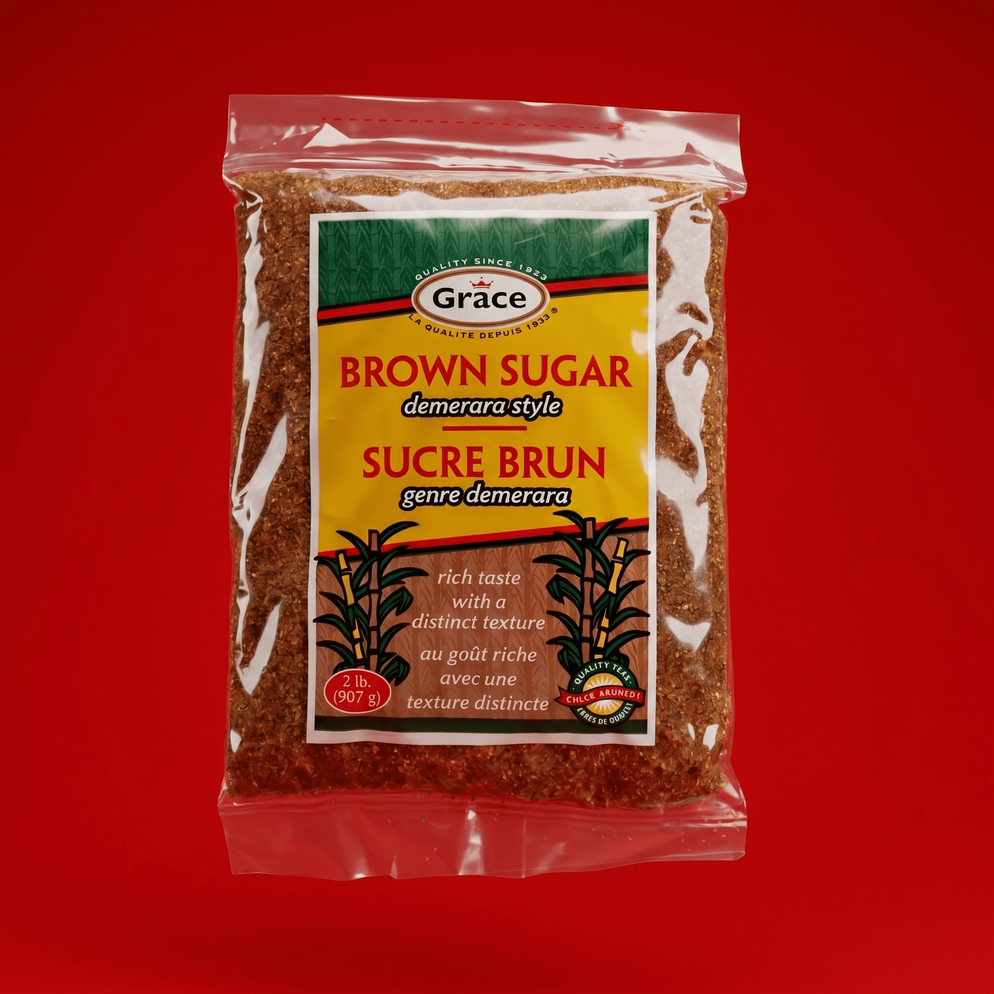 GRACE TURBINADO SUGAR 12x2lb - La Fe Foods