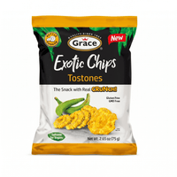 GRACE EXOTIC CHIPS - TOSTONES 12X75G - La Fe Foods