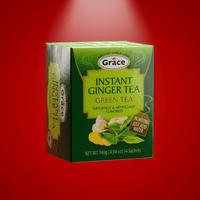 GRACE INST. GING. TEA - GREEN 24X14X10G - La Fe Foods