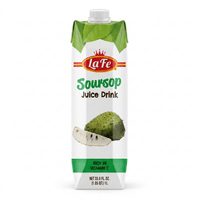 LAFE GUANABANA JUICE (TETRA) 12x1L - La Fe Foods