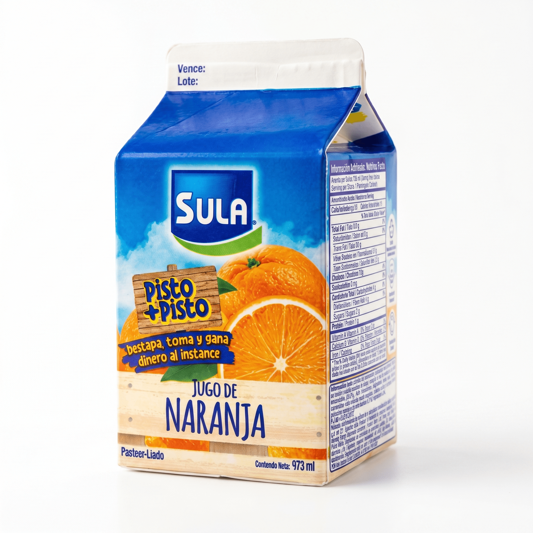 SULA ORANGE JUICE TETRA 12X470ML - La Fe Foods