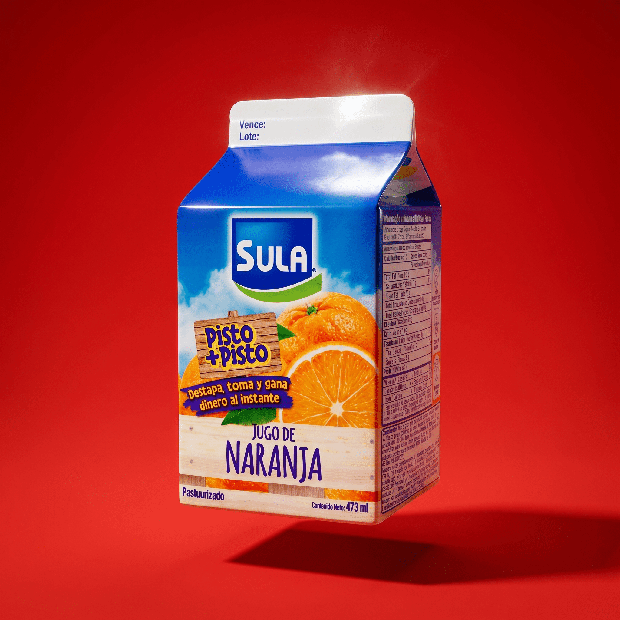 SULA ORANGE JUICE TETRA 12X470ML - La Fe Foods