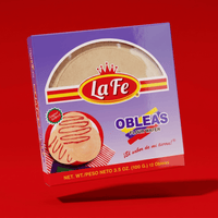LAFE OBLEAS 24/3.5 OZ - La Fe Foods