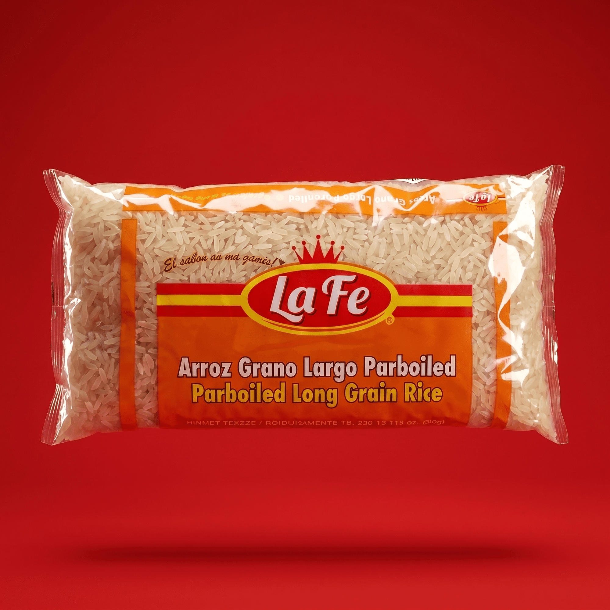 LAFE RICE PARBOILED 3/20 LBS - La Fe Foods