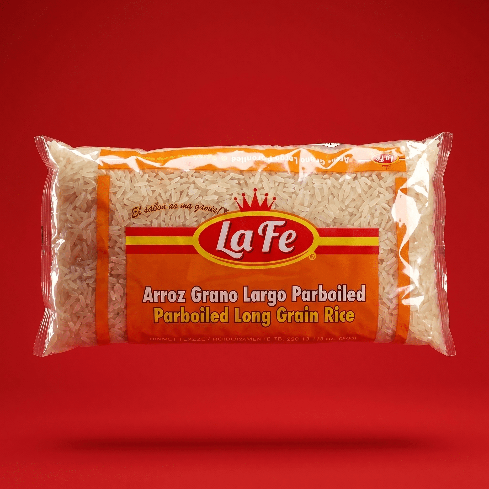 LAFE RICE PARBOILED 3/20 LBS - La Fe Foods