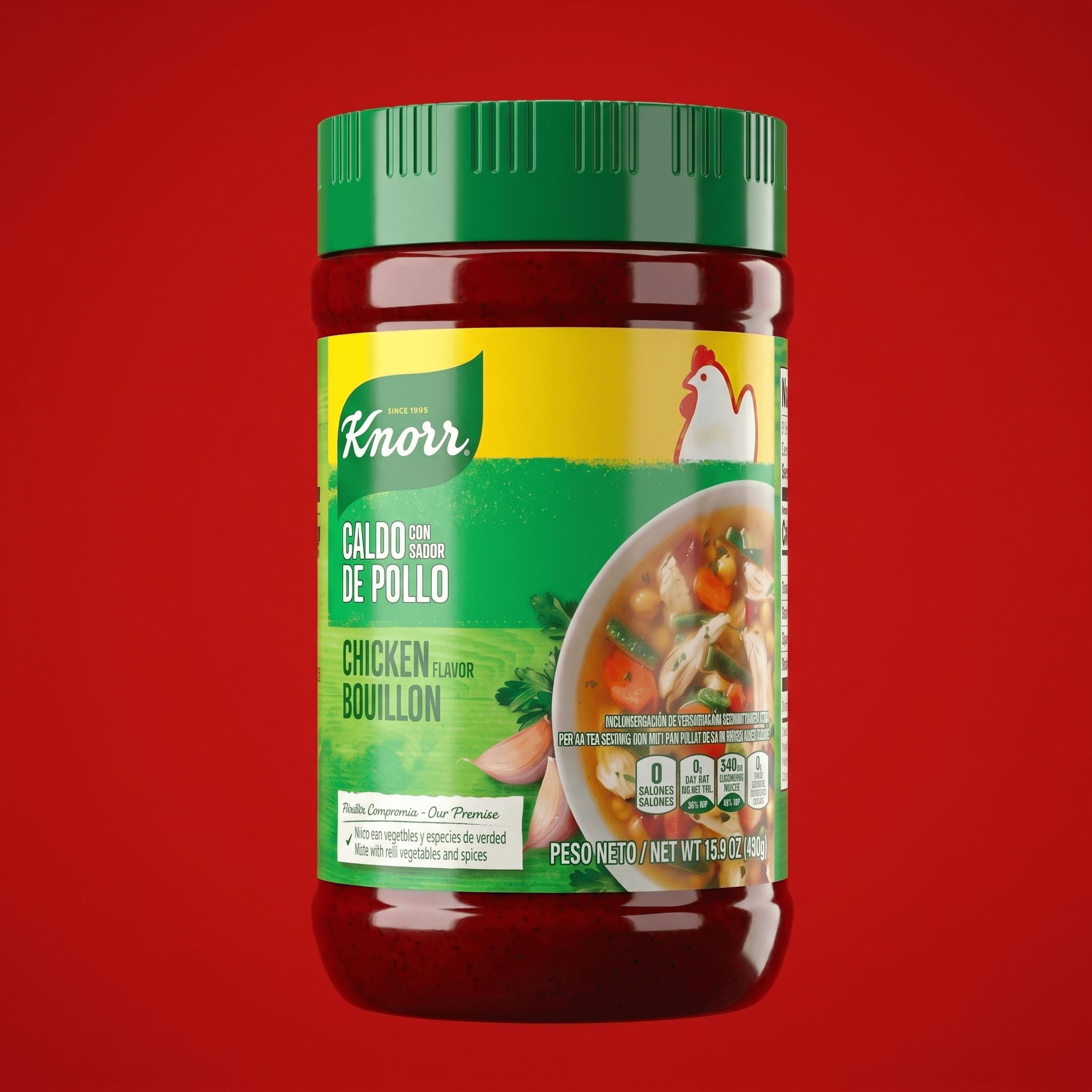 KNORR GRANULATED CHICKEN 12/7.9OZ71503 - La Fe Foods