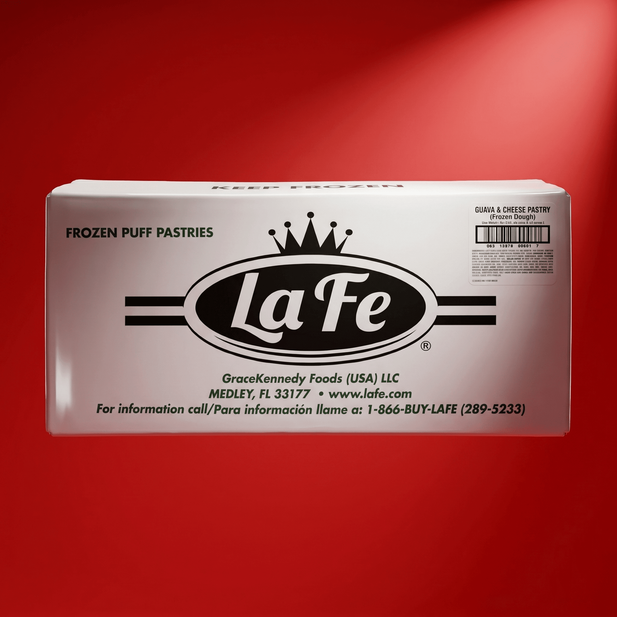 LAFE PASTRY GUAVA 48/2.5 OZ - La Fe Foods