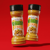Grace Caribbean Traditions Curry Powder 12X3oz - La Fe Foods