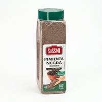 SASSON GROUND BLACK PEPPER 6X17.64OZ - La Fe Foods
