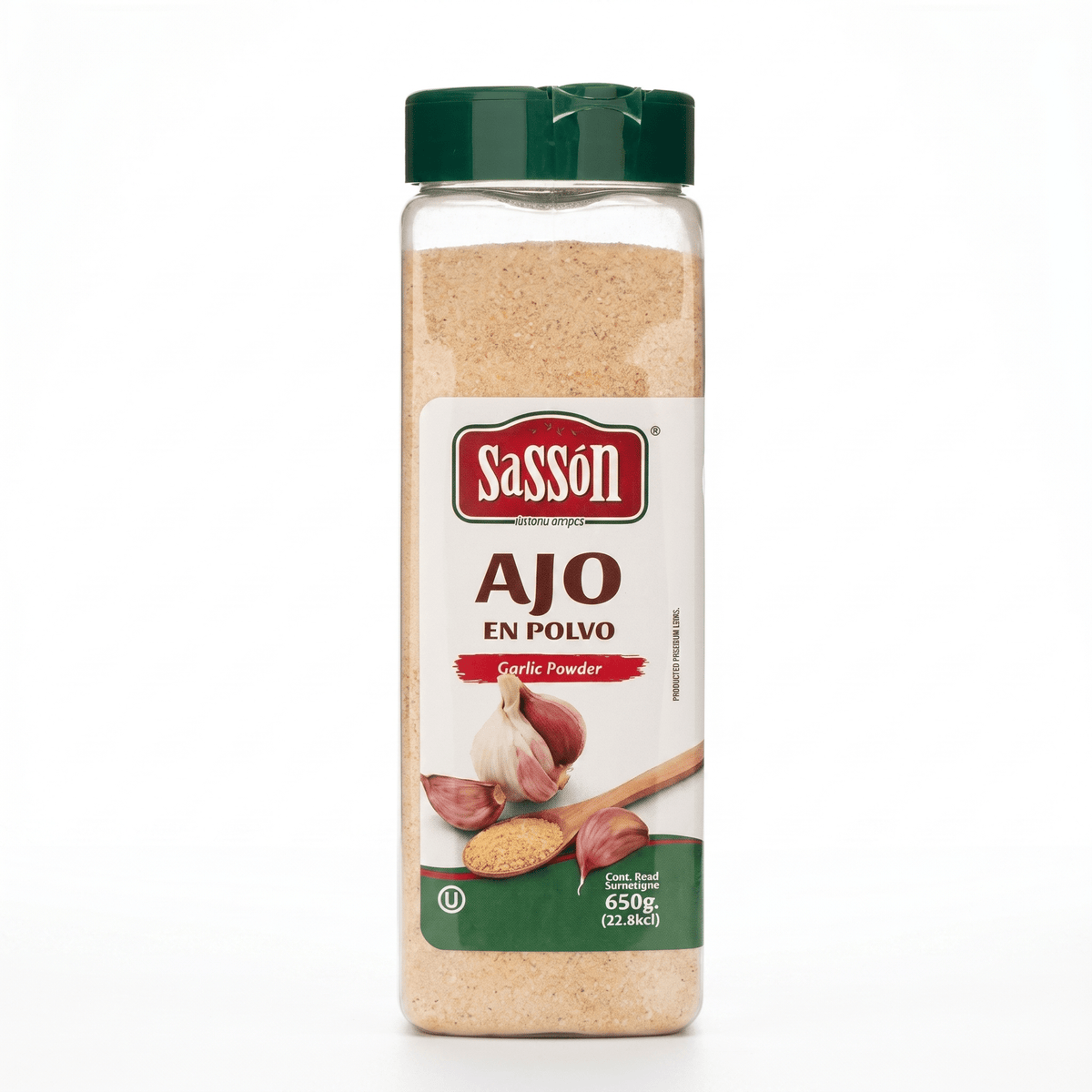 SASSON GARLIC POWDER 6X22.93OZ - La Fe Foods