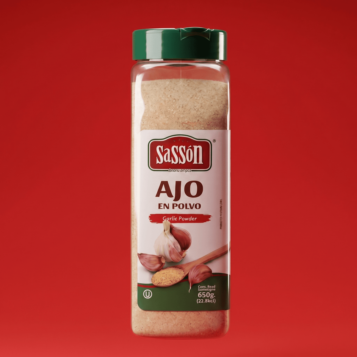SASSON GARLIC POWDER 6X22.93OZ - La Fe Foods