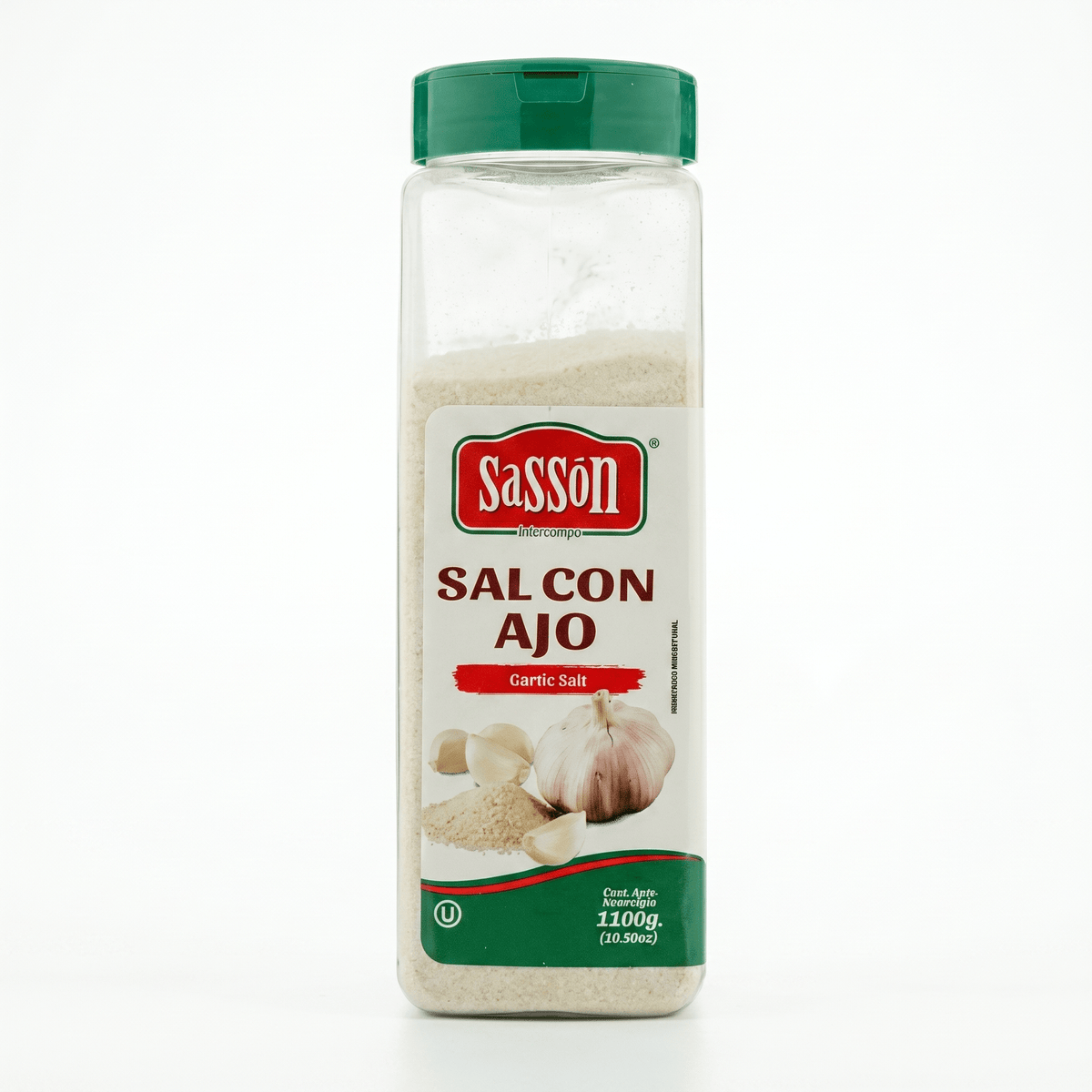 SASSON GARLIC SALT 6X38.8OZ - La Fe Foods
