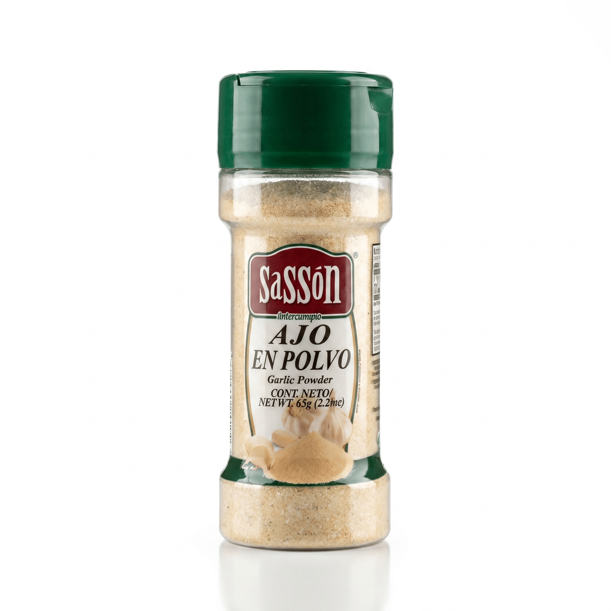 SASSON GARLIC POWDER 12X2.29OZ - La Fe Foods
