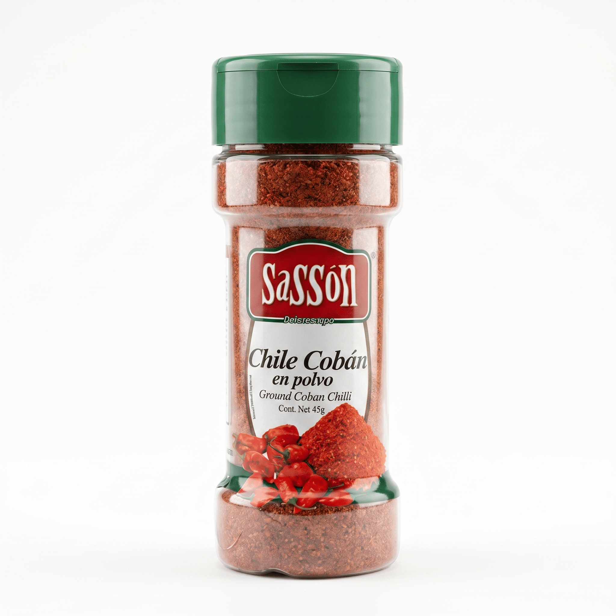 SASSON COBAN CHILI POWDER 12X1.59OZ - La Fe Foods