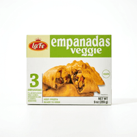 La Fe Empanadas Veggie 12/9 oz - La Fe Foods