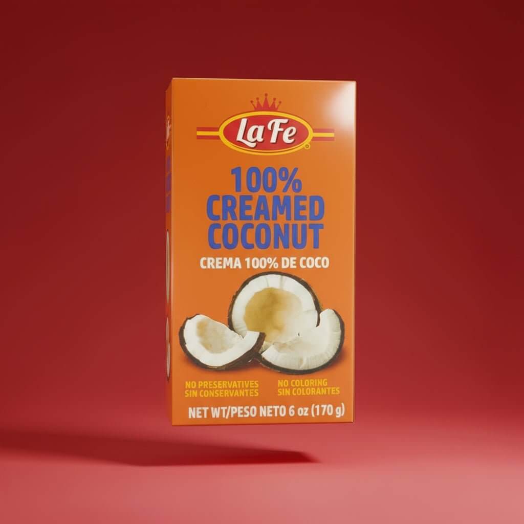 la fe coconut cream bar candy
