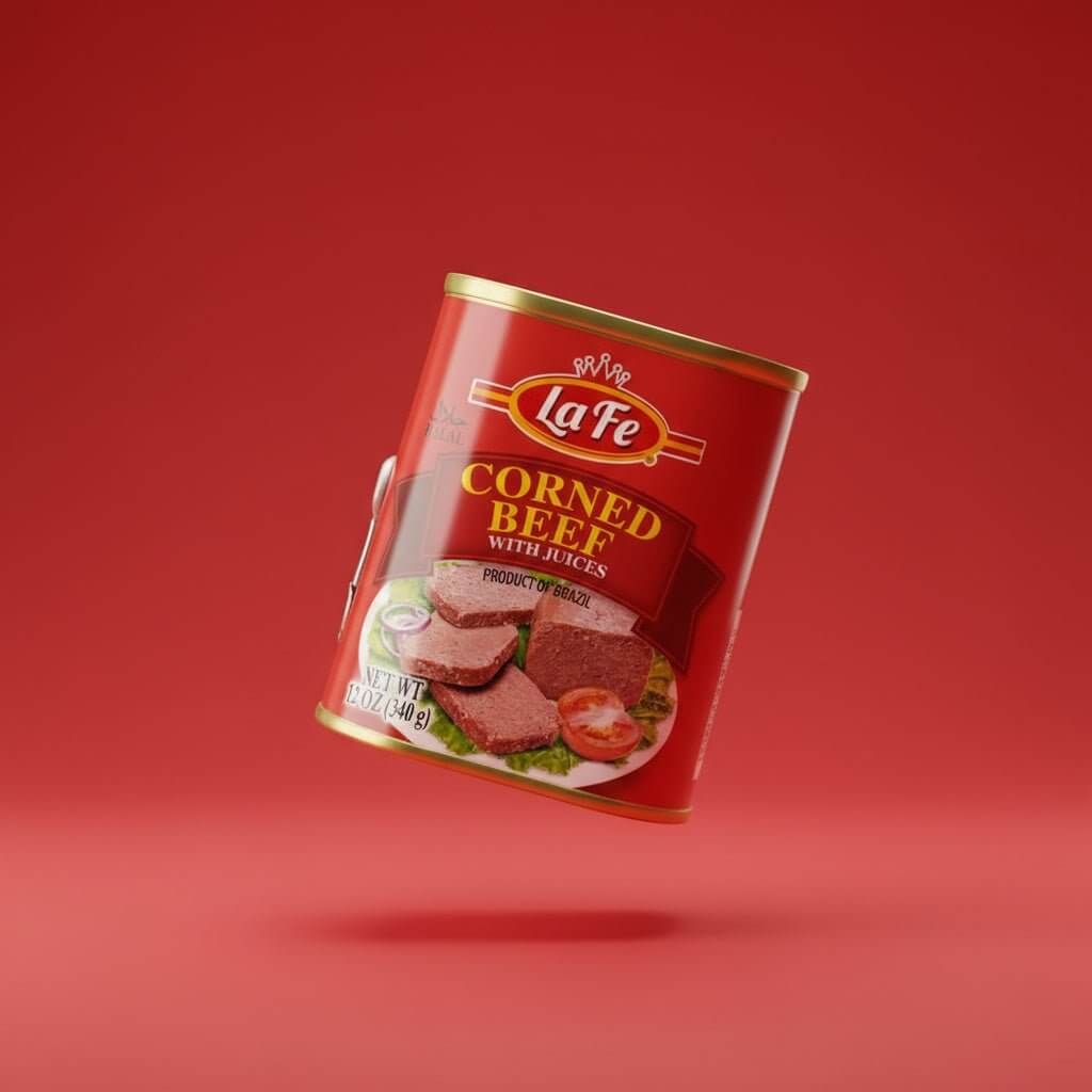 la fe corned beef canned 12oz
