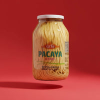 la fe pacaya in brine 32oz glass jar
