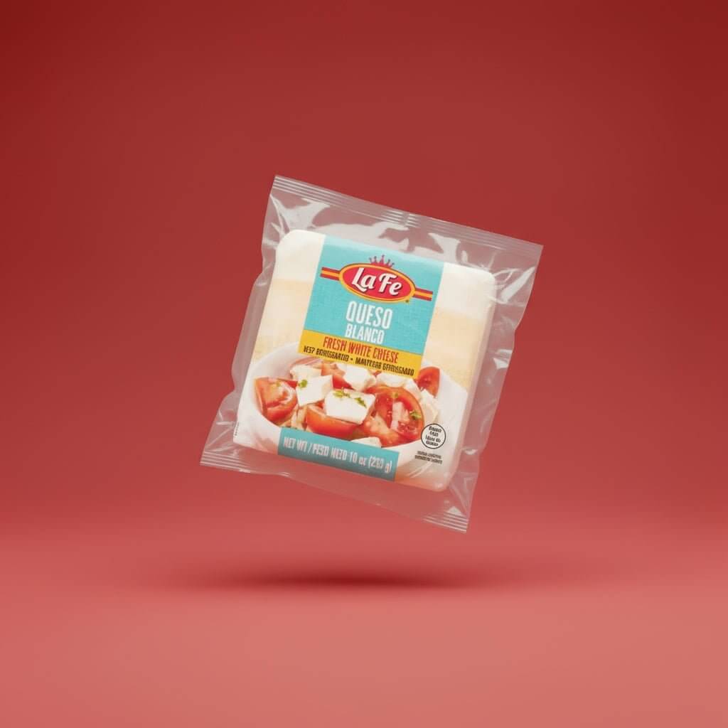 la fe queso blanco 10oz fresh cheese

