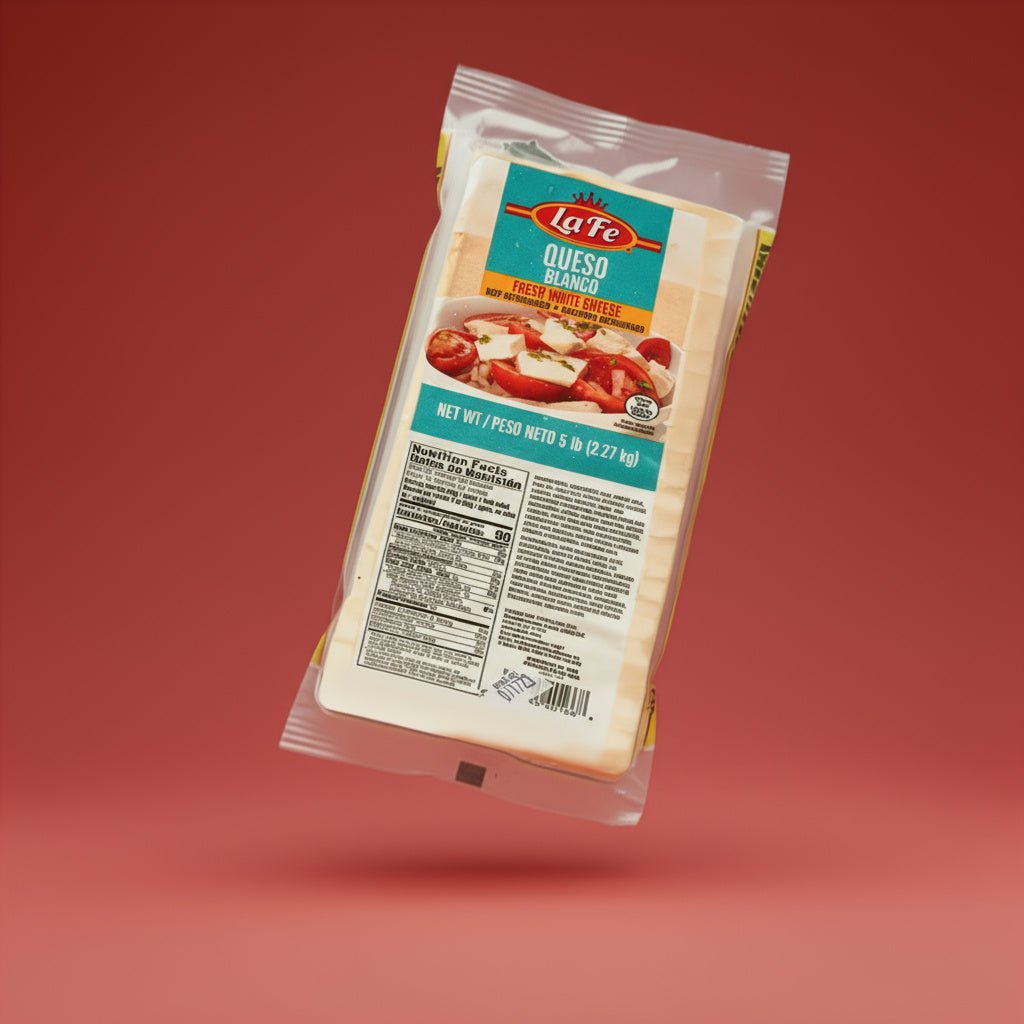 la fe queso blanco 5lb fresh cheese
