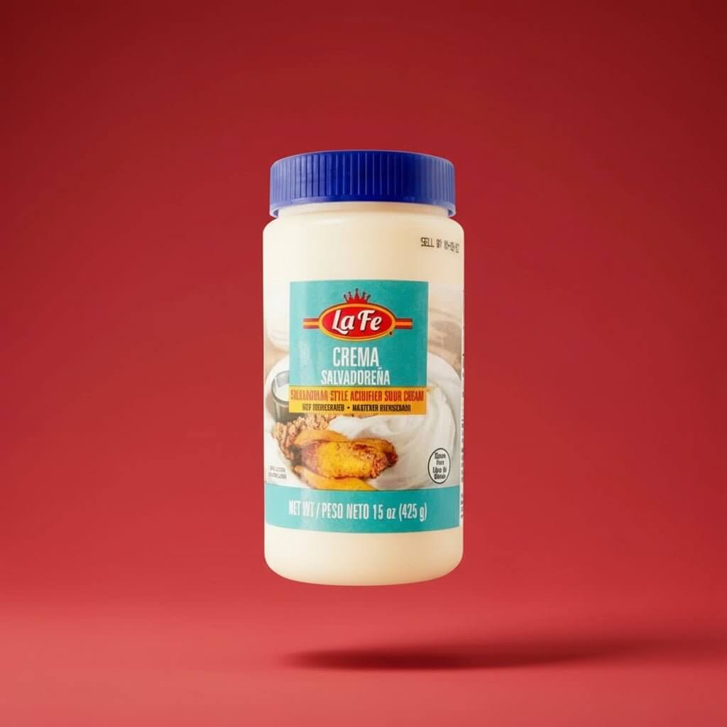 la fe salvadoran cream 15oz jar