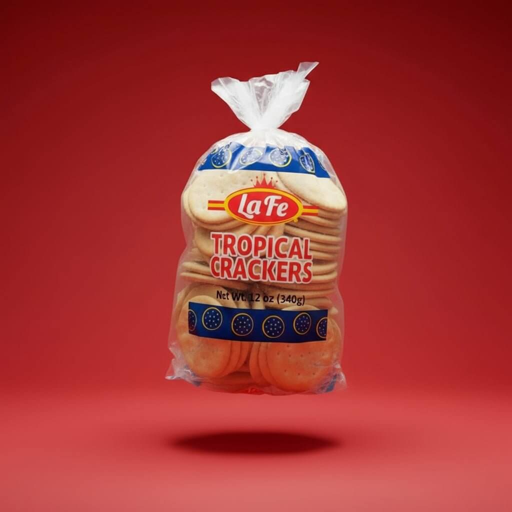la fe tropical crackers 12oz pack

