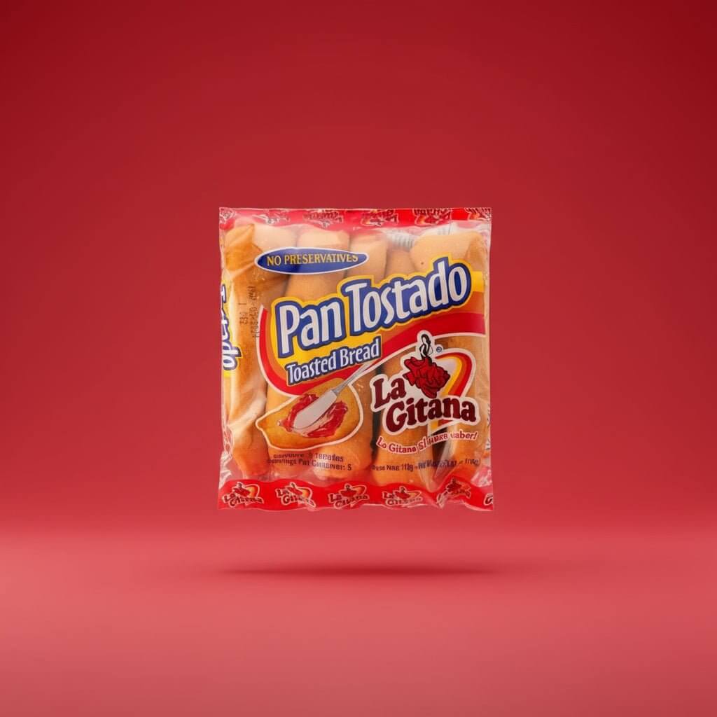 la gitana toasted bread crackers 3.87oz
