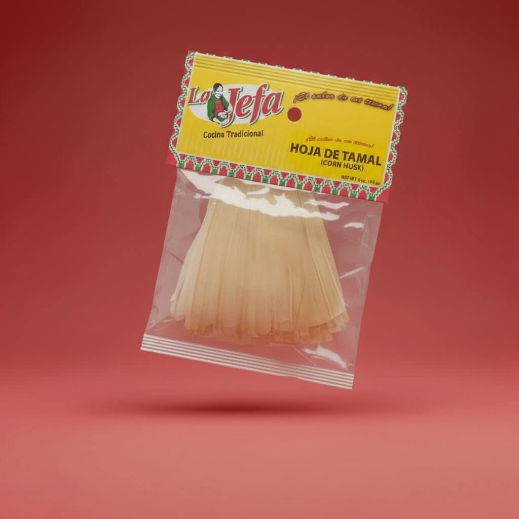 la jefa corn husks for tamales 12 pack 6oz
