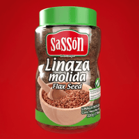 Sasson Ground Flaxseed 18x7.76 oz linaza molida for smoothies, batidos, avena, yogurt, cereal, pancakes, muffins, bread, and baking