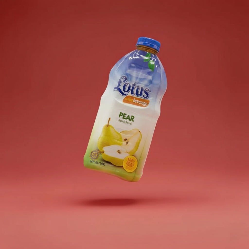 lotus pear juice 64oz bottle
