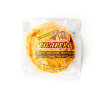 RICAREPA Sweet Corn Arepa with Cheese, authentic Latin food, quality Latin foods, tropical flavors in a convenient pack.