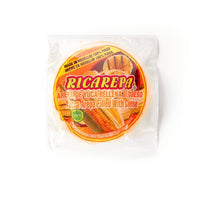 RICAREPA Yuca Arepa with Cheese, authentic Latin food, gluten-free, tasty frozen snacks, buy Latin food online.