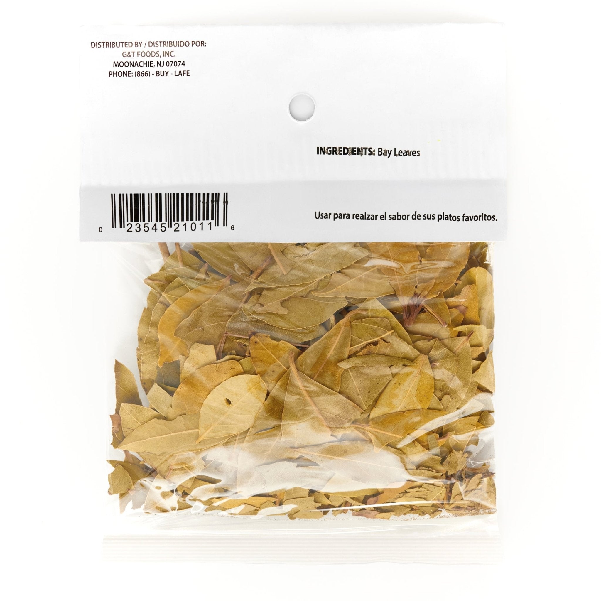 LA JEFA HOJAS DE LAUREL 0.5 OZ packet, essential for scrumptious Latin dishes and authentic flavors in your cooking.