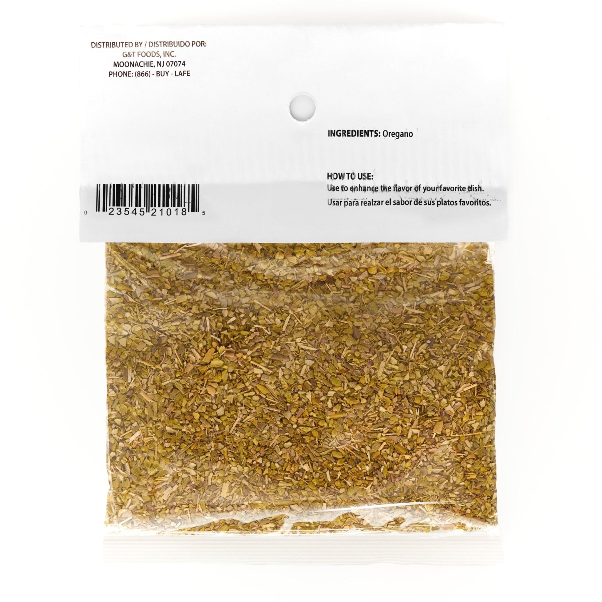 LA JEFA OREGANO ENTERO 12/1 OZ pack, perfect for enhancing authentic Latin food flavors.