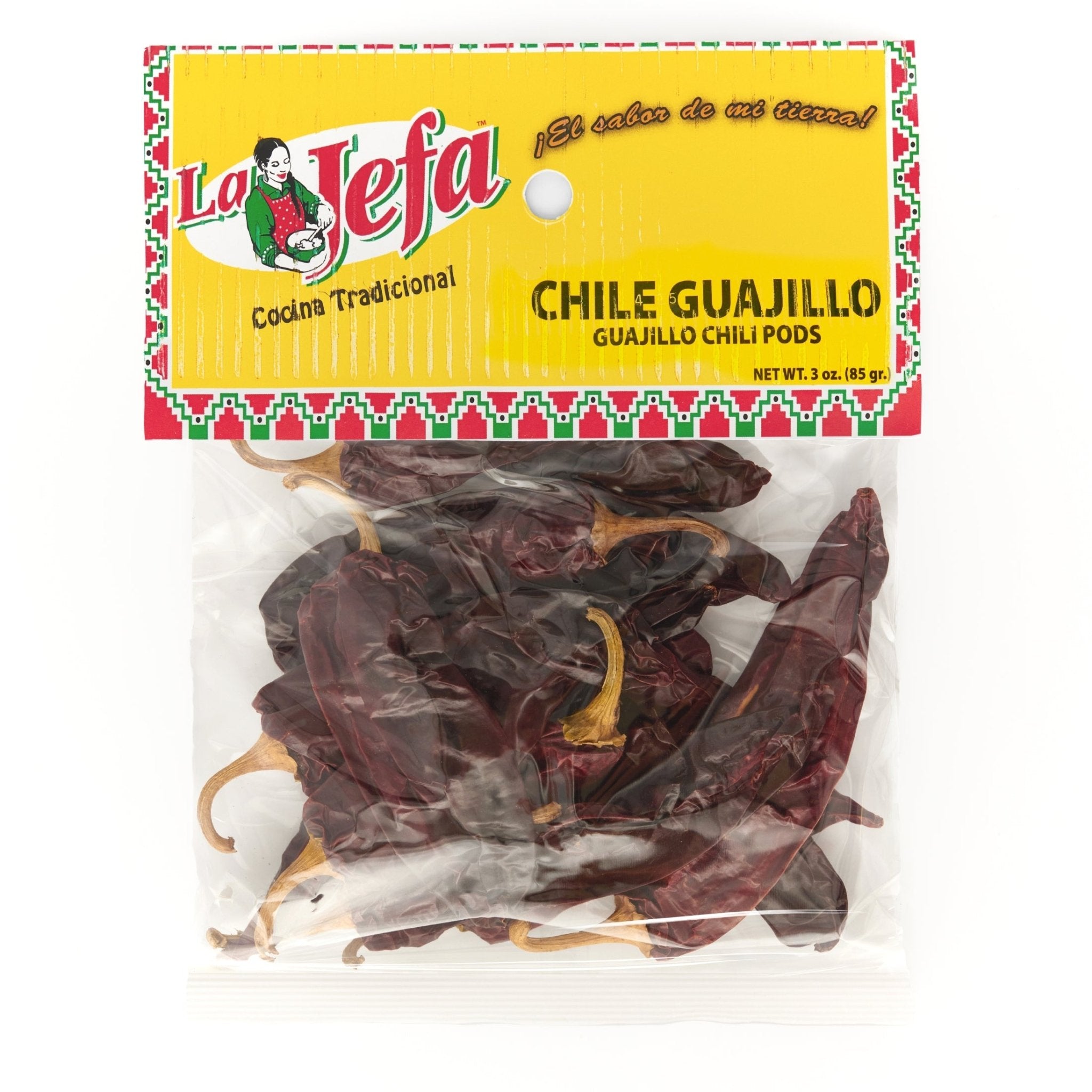 La Jefa Chile Guajillo 12/3 oz, authentic Latin flavors for quality Hispanic cooking. Buy Latin food for rich, smoky tastes.