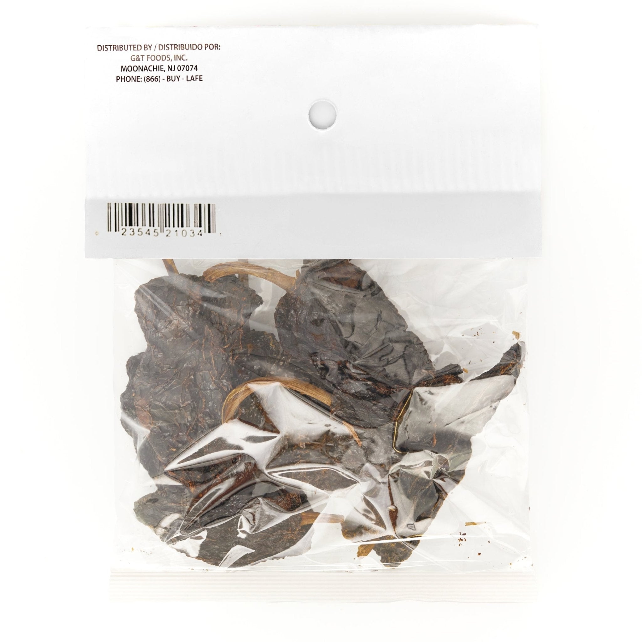 LA JEFA CHILE MULATO - 12 oz package of premium, authentic dried chile mulato for rich, smoky flavors in Latin cuisine.