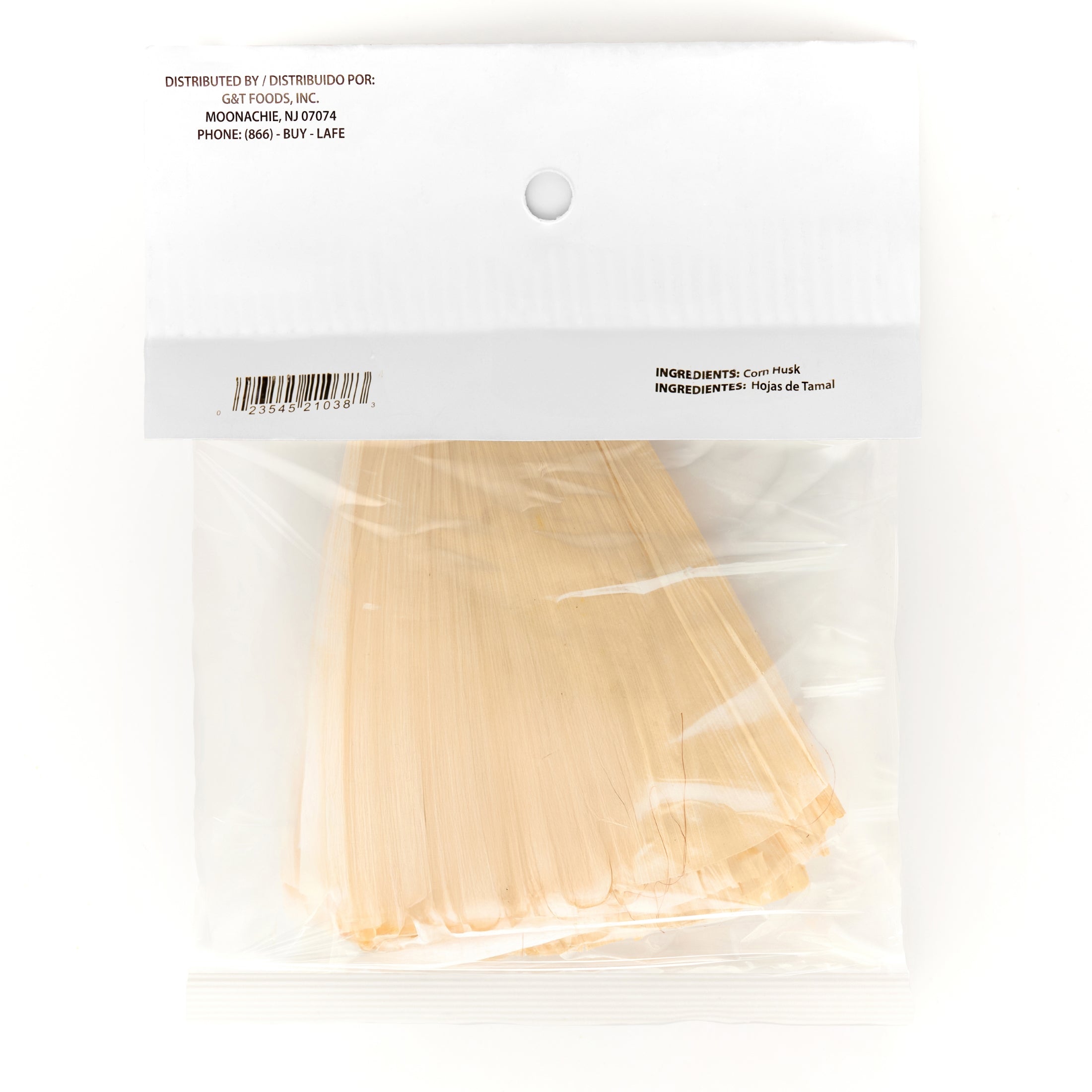 LA JEFA HOJA DE TAMAL corn husks for authentic tamales, quality Latin food product, ideal for wrapping and steaming.