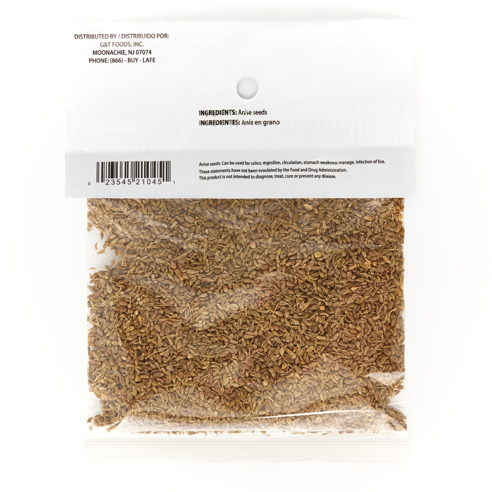 LA JEFA ANIS EN-GRANO 12/1.25 OZ package showcasing high-quality anis seeds, a staple for authentic Latin flavors.