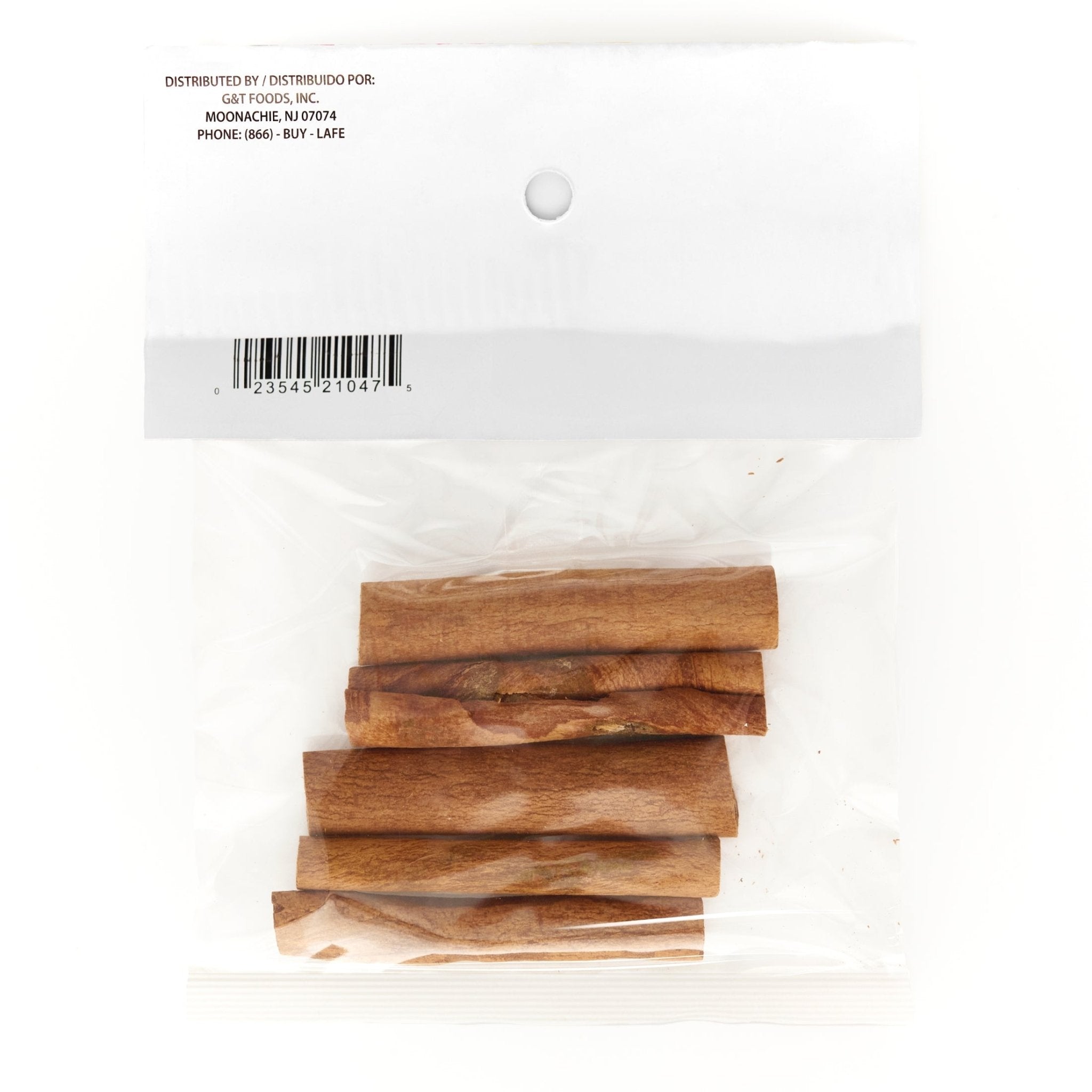 LA JEFA CANELA ENTERA whole cinnamon sticks in packaging, ideal for authentic Latin food and quality Latin flavors.