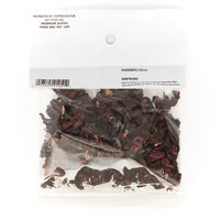 LA JEFA Flor de Jamaica, 12 oz package of dried hibiscus petals, perfect for authentic Latin flavors and herbal teas.