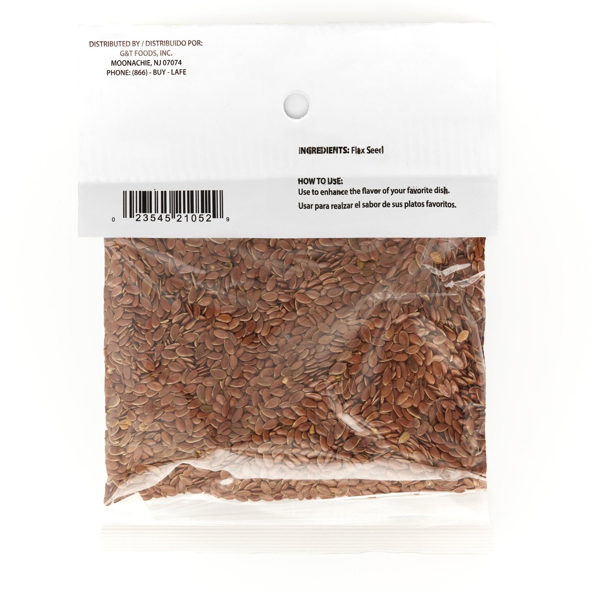 LA JEFA LINAZA 12/2 oz package of flax seeds, a quality Latin food product for healthy digestion and weight management.