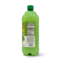 LA FE Lime Juice bottle, 100% pure lime juice, natural source of Vitamin C, perfect for enhancing drinks and dishes.